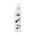 Triathlon Style Logo Sky Water Bottle gift him gift her triathlete gift sports bottle gym water bottle Graphic Tee – Premium Graphic · Top Pick For Any Outfit