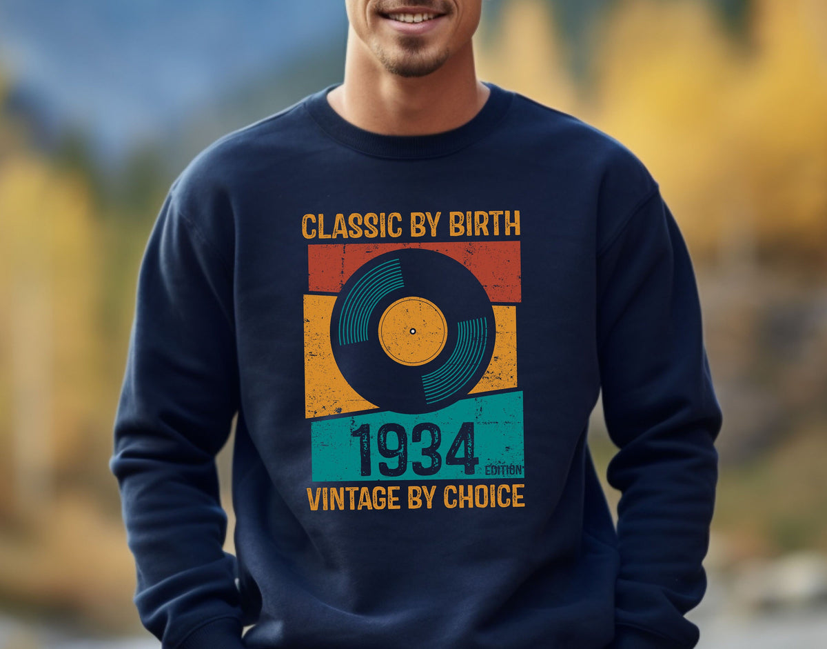 90th Birthday Sweatshirt Born In 1934 Gifts 90 Years Old Sweater Birthday Gifts For Men Gift For Women Sweatshirt – Fan Favorite · Must-Have Style