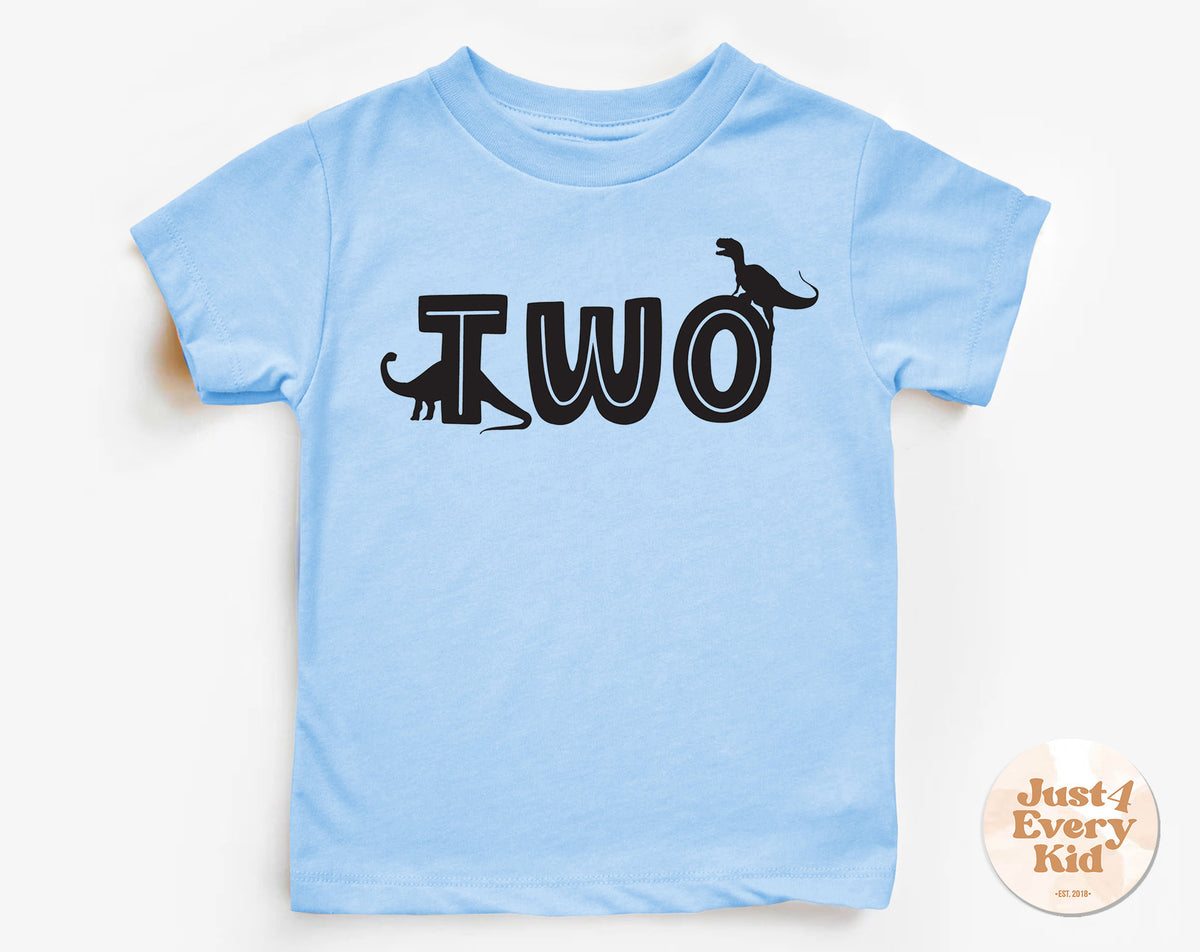 Boy Birthday Shirt 2nd Birthday Shirt Second Birthday Kids Shirt Toddler Birthday Dino Birthday Shirt Second Birthday Natural Toddler Graphic Tee – Feel-Good Design · High-Quality Print