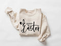 Happy Easter Sweatshirt Womens Easter Shirt Rabbit Sweatshirt Bunny Sweatshirt Funny Easter Sweater Easter Gift Cute Easter Shirt Sweatshirt – Fan Favorite · Must-Have Style