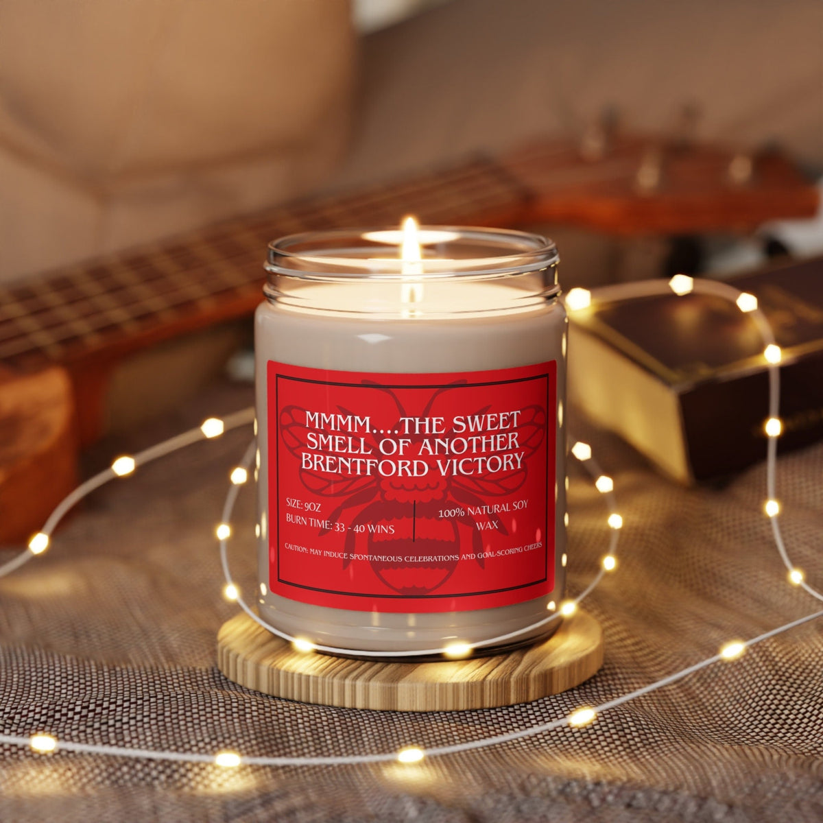 Sweet smell of Another Brentford Victory Candle Premier League Scented Candle Bees Soccer Gift Game Day Candle for him Graphic Tee – Everyday Comfort · High-Quality Print