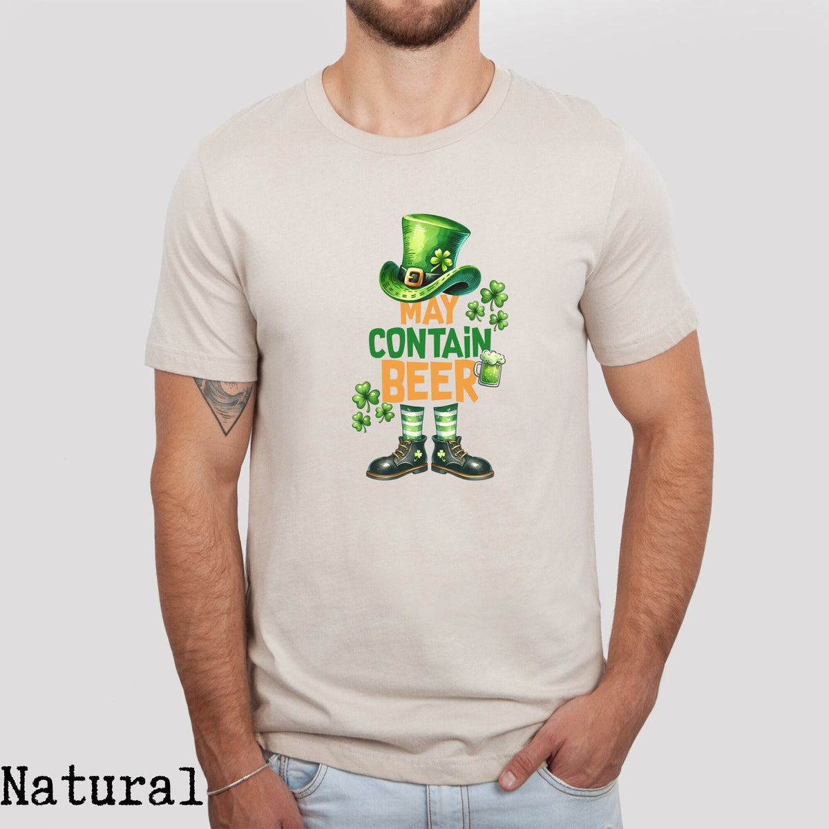 Funny Beer Shirt St Patricks Day Shirt Funny Drinking Shirt May Contain Beer Shirt Party Shirt Irish Shirt St Pattys Day Shirt Graphic Tee – Easygoing Wear · Perfect For Daily Wear