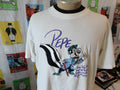 Vintage 9039s Looney Tunes Pep Le Pew White Pepe Skunk T Shirt Size L Graphic Tee – Cozy Vibes · Trending Graphic Apparel