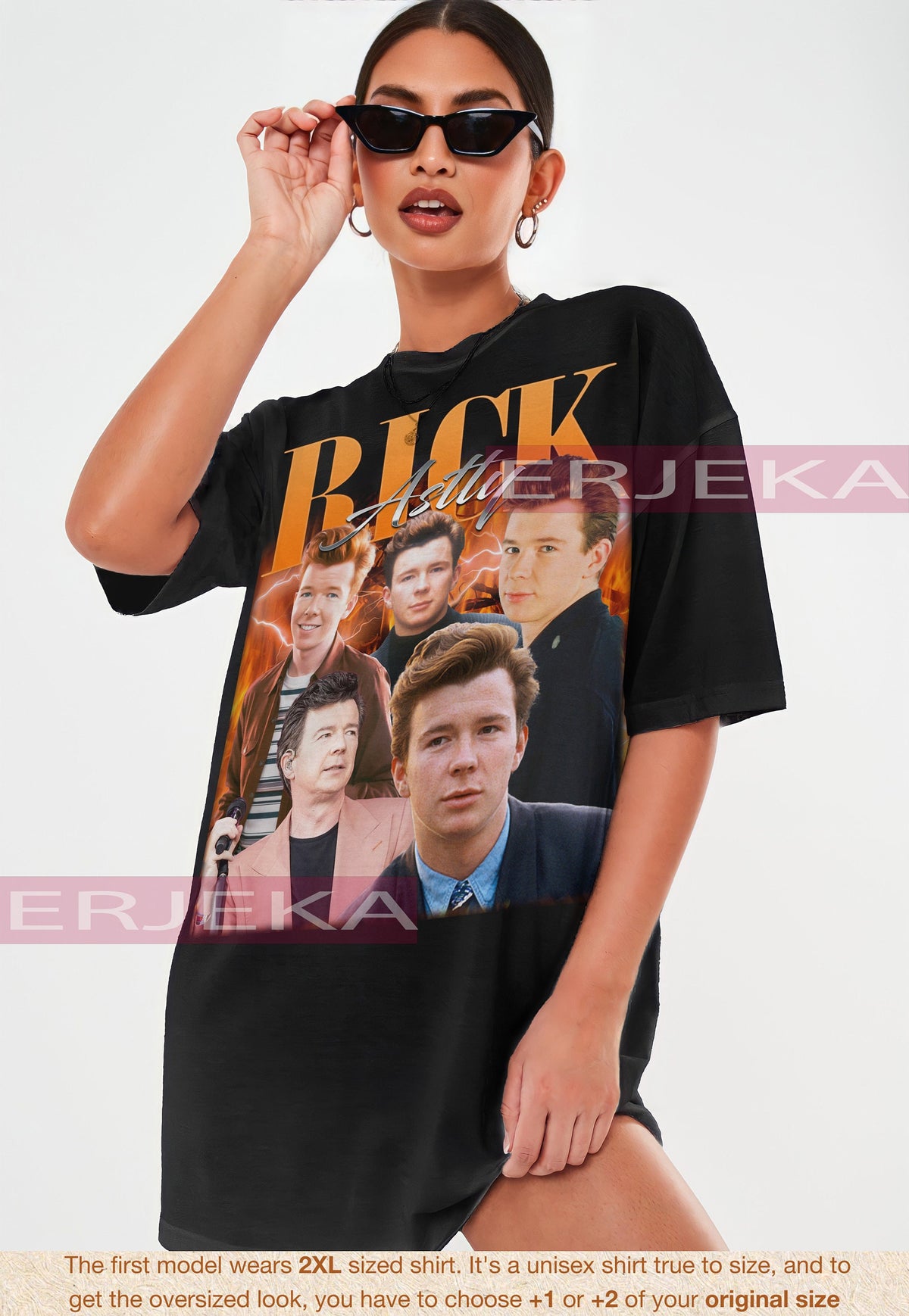 RICK ASTLEY Vintage Shirt Rick Astley Homage Tshirt Rick Astley Fan Tees Rick Astley Retro 90s Sweater Rick Astley Merch Gift Graphic Tee – Easygoing Wear · Must-Have Style