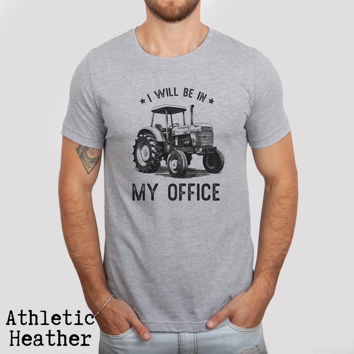 Tractor Shirt I Will Be In My Office Shirt Farming Shirt Farmer Shirt Tractor Lover Gift Farm Shirt Farm Life Construction Shirt Graphic Tee – Fan Favorite · Perfect For Daily Wear