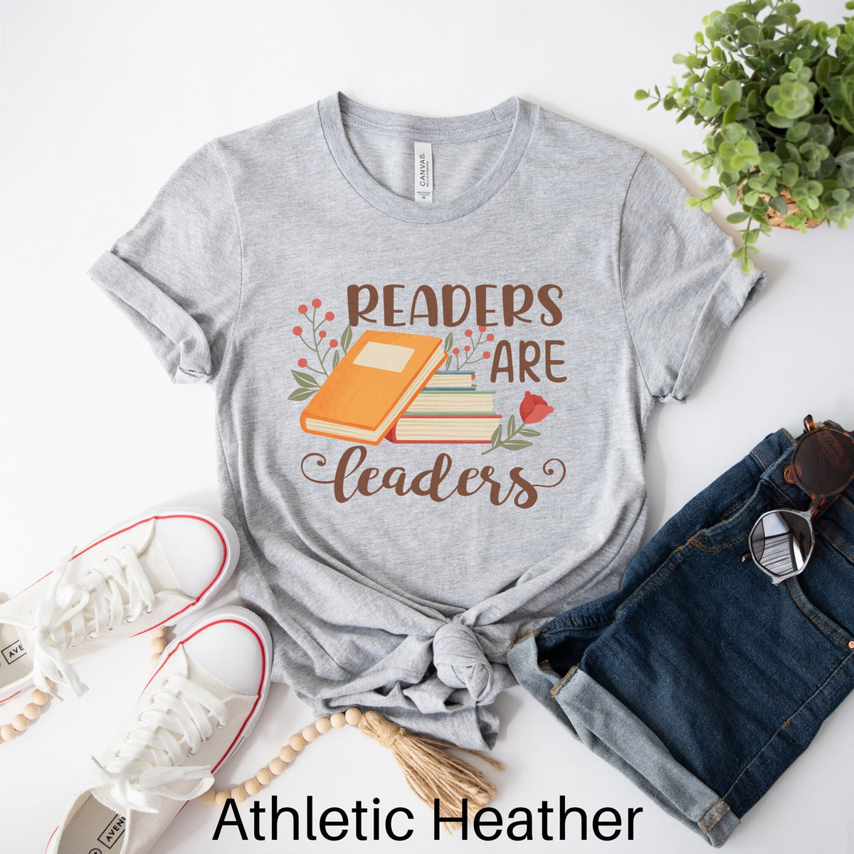 Readers Are Leaders Shirt Reading Shirt Teacher Shirt Librarian Shirt Bookworm Shirt Bookish Shirt Book Lover Gift Readers Shirt Graphic Tee – Aesthetic Look · Must-Have Style