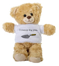 Paleontologist Teddy Bear Paleontologist Valentine Archeologist Valentine Archeologist Plushie I Really Dig You Graphic Tee – Everyday Comfort · High-Quality Print