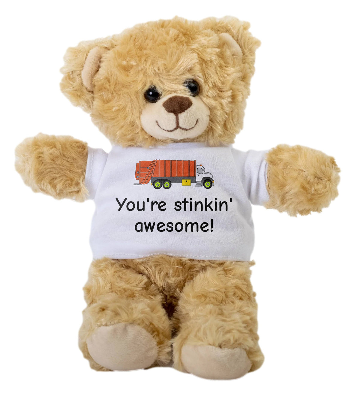 Garbage Truck Teddy Bear Garbage Truck Valentine Waste Disposal Truck Trash Truck Gift You39re Stinkin Awesome Plushie Bear Tote Bag – Aesthetic Look · Trending Graphic Apparel