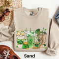 Coffee St Patricks Day Sweatshirt Coffee Lover Sweater Womens Cute St Pattys Day Sweater Lucky Latte Shirt Irish Shamrock Clover Shirt Sweatshirt – Premium Graphic · Trending Graphic Apparel