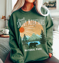 Great Smoky Mountains Tennessee Crewneck Sweatshirt National Park Hiking Gift Sweatshirt – Feel-Good Design · Perfect For Daily Wear