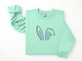 Easter Bunny Embroidered SweatshirtBunny SweatEmbroidery SweatshirtEaster SweatEaster GiftHappy Easter Embroidery Sweatshirt Sweatshirt – Soft Feel · Great Gift For Fans