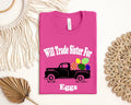 Will Trade Sister Brother for Eggs Easter Sibling Shirt Easter Shirt For Kids Easter Eggs Funny Easter Shirt Easter Toddler Easter Tee Graphic Tee – Easygoing Wear · Perfect For Daily Wear