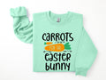 Happy Easter Carrot SweatshirtEaster Day Sweatshirt For Womens Garden SweatshirtSpring Rabbit SweatshirtEaster Gift for Woman Sweatshirt – Everyday Comfort · Great Gift For Fans
