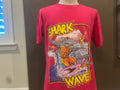 Vintage 9039s Shark Wave Surfing Pink T Shirt Size L Graphic Tee – Cozy Vibes · High-Quality Print