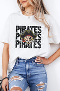 Pirates Shirt Soccer Sports T Shirt For Pirates Sweatshirt for Soccer Moms Soccer Team Pirates School Team Spirit All Sports Team Hoodie Hoodie – Warm & Stylish · Great Gift For Fans