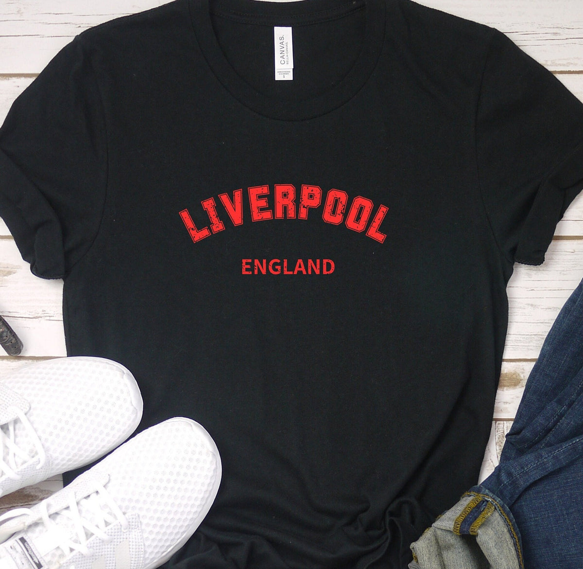 Liverpool England Fan Shirt Funny Reds Tee Liverpool Supporter T shirt YNWA Unisex Short Sleeved Shirt Graphic Tee – Easygoing Wear · Must-Have Style