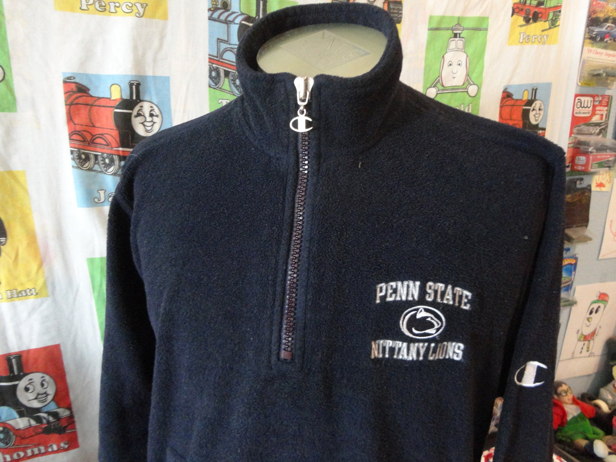 Vintage 9039s Penn State Nittany Lions Fleece Pullover Champion Jacket M Graphic Tee – Aesthetic Look · High-Quality Print