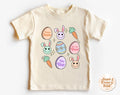 Kids Easter Shirt Retro Easter Toddler Shirt Smiley Bunny Toddler Tee Natural Easter Kids Shirt Easter Kids Gift Toddler Youth Tee Graphic Tee – Easygoing Wear · Perfect For Daily Wear