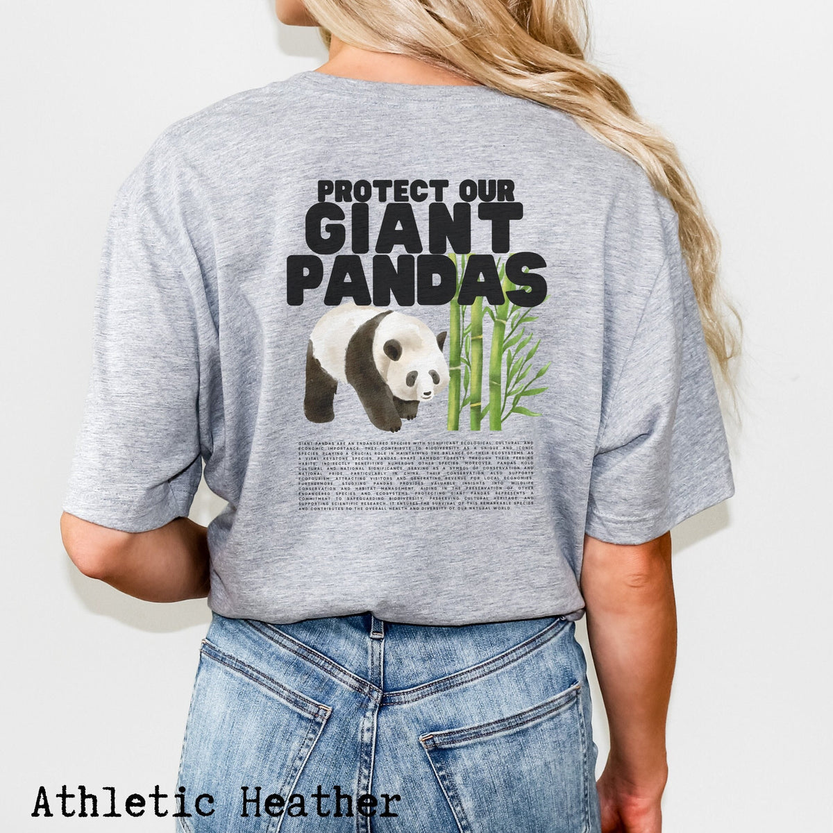 Protect the Pandas Shirt Panda Bear Shirt Panda Lover Gift Save Our Earth Tshirt Animal Conservation Tee Endangered Animal Shirt Graphic Tee – Bold Style · Must-Have Style
