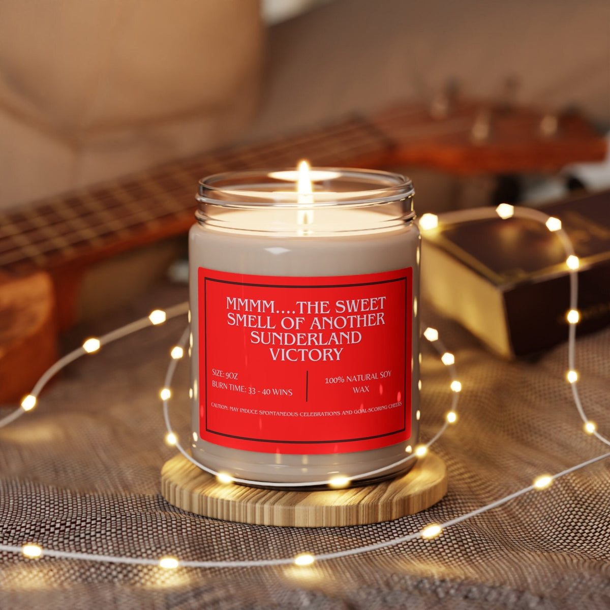 Sweet smell of Another Sunderland Victory Candle Premier League Scented Candle Mackem Soccer Gift Game Day Candle for him Graphic Tee – Everyday Comfort · High-Quality Print