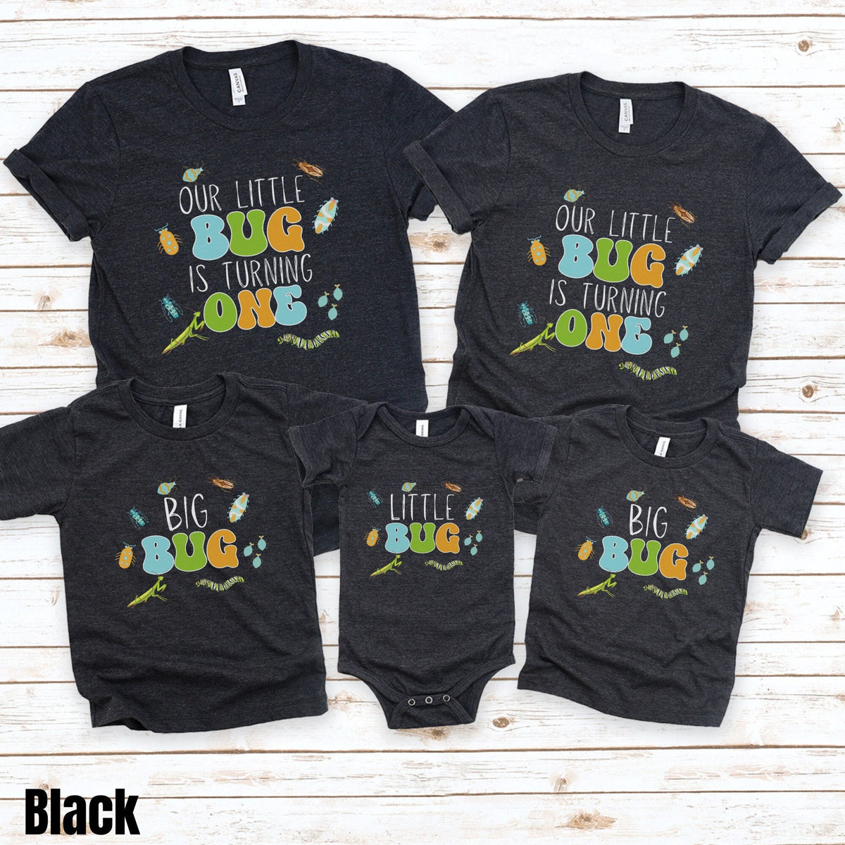 Bug Birthday Party Shirt First Birthday Shirt Family Matching Bug Party Shirt 1st Birthday Shirt Insect Shirt Insect Birthday Party Graphic Tee – Feel-Good Design · Top Pick For Any Outfit