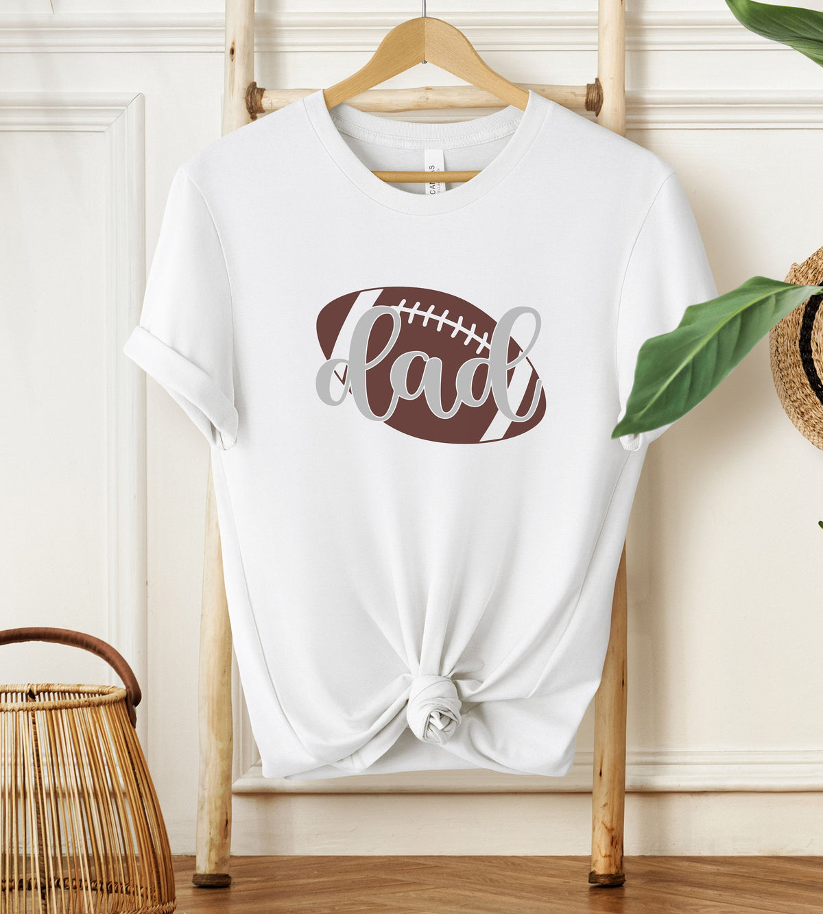 Football Dad Shirt Distressed Football shirt Distressed Shirt Football papa Shirt Football Dad Shirt Graphic Tee – Soft Feel · Top Pick For Any Outfit