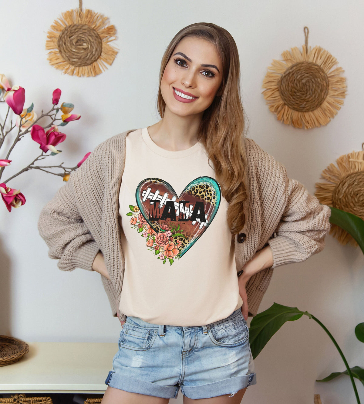 Football Mama ShirtFootball Mom Tee Game day shirt football season Sport Mom Tee Mom shirt Graphic Tee – Warm & Stylish · Perfect For Daily Wear