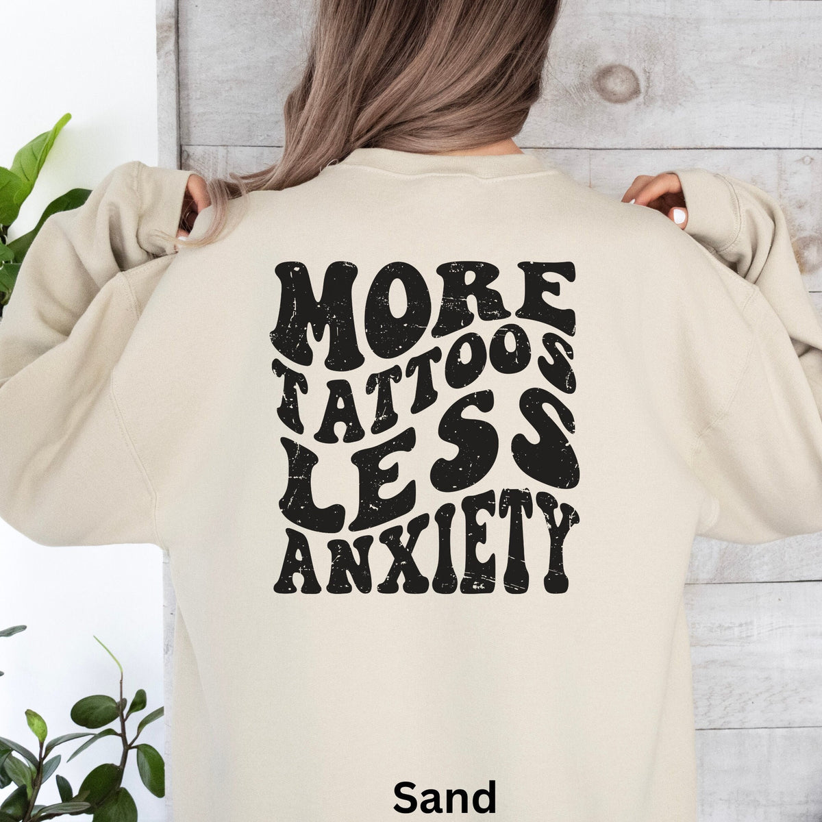 Tattoo Sweater Anxiety Sweatshirt Inked Mom Shirt Mental Health Sweatshirt Tattoo Lover Gift Funny Anxiety Shirt Tattooed Mom Gift Sweatshirt – Aesthetic Look · Top Pick For Any Outfit