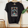 Spill The Tea Shirt Tarot Card Shirt Funny Tarot Card Gift Sarcastic Shirt Skeleton Shirt Trendy Gossip Shirt Spilling The Tea Shirt Graphic Tee – Soft Feel · High-Quality Print