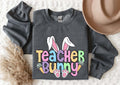 Teacher Bunny Sweatshirt Teacher Bunny Easter Sweatshirt Easter Teacher Gift Easter Teacher Hoodie Teacher Sweatshirt or Hoodie Hoodie – Cozy Vibes · Great Gift For Fans
