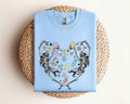 Easter Skellies Shirt Easter Skeletons Dancing Gifts Easter Skeletons Heart Tee Family Easter Sweatshirt Matching Easter Skull Outfits Sweatshirt – Warm & Stylish · Must-Have Style