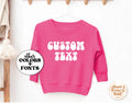 Personalized Name Toddler Sweatshirt Youth Sweatshirt Toddler Sweatshirt Custom Kids Crewneck Personalized Kid Sweatshirt Custom Name Sweatshirt – Soft Feel · Top Pick For Any Outfit