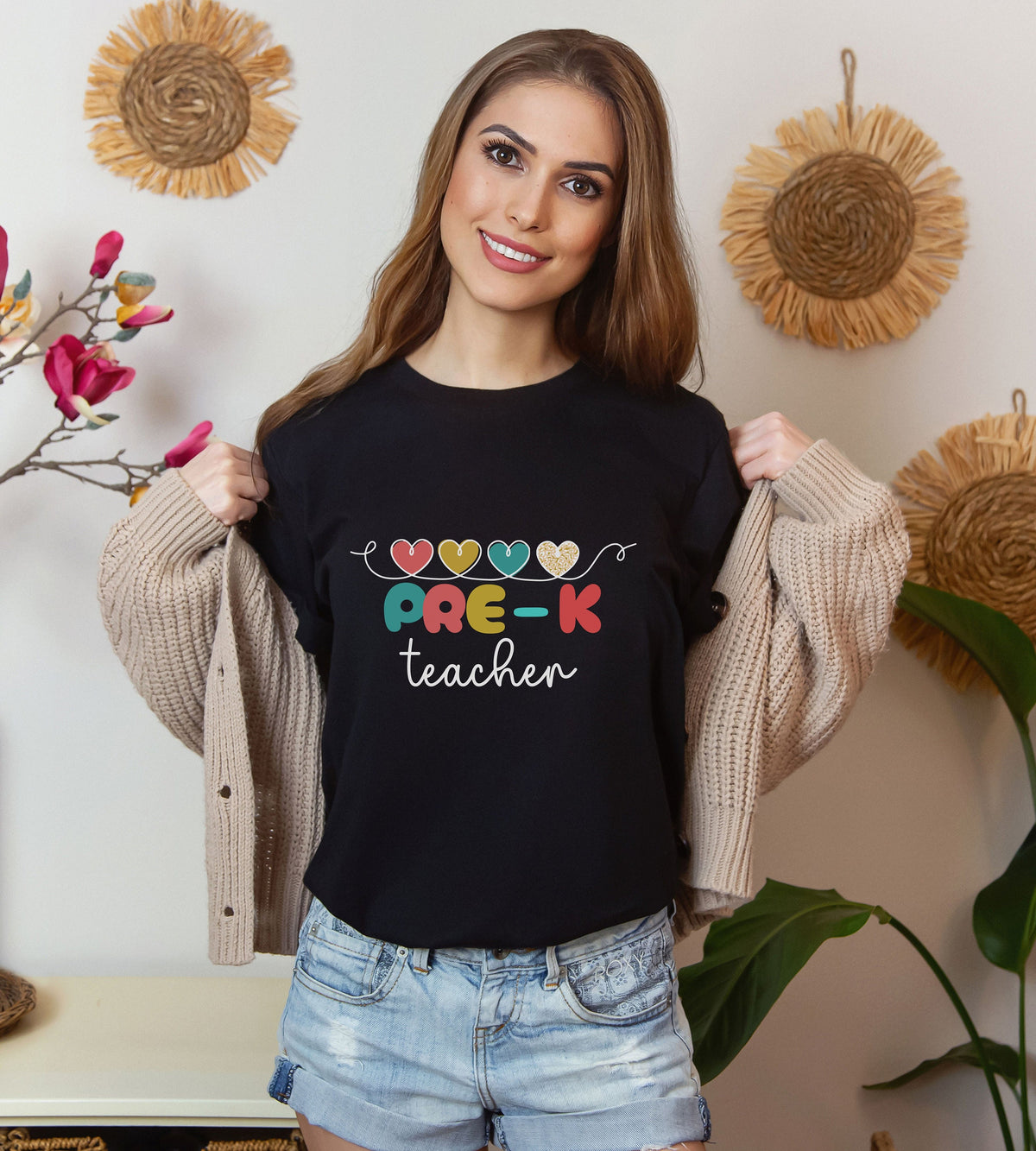 Teacher T shirt PRE K Back to school shirt teacher shirt back to school gift teacher appreciation best teacher ever Graphic Tee – Everyday Comfort · Perfect For Daily Wear