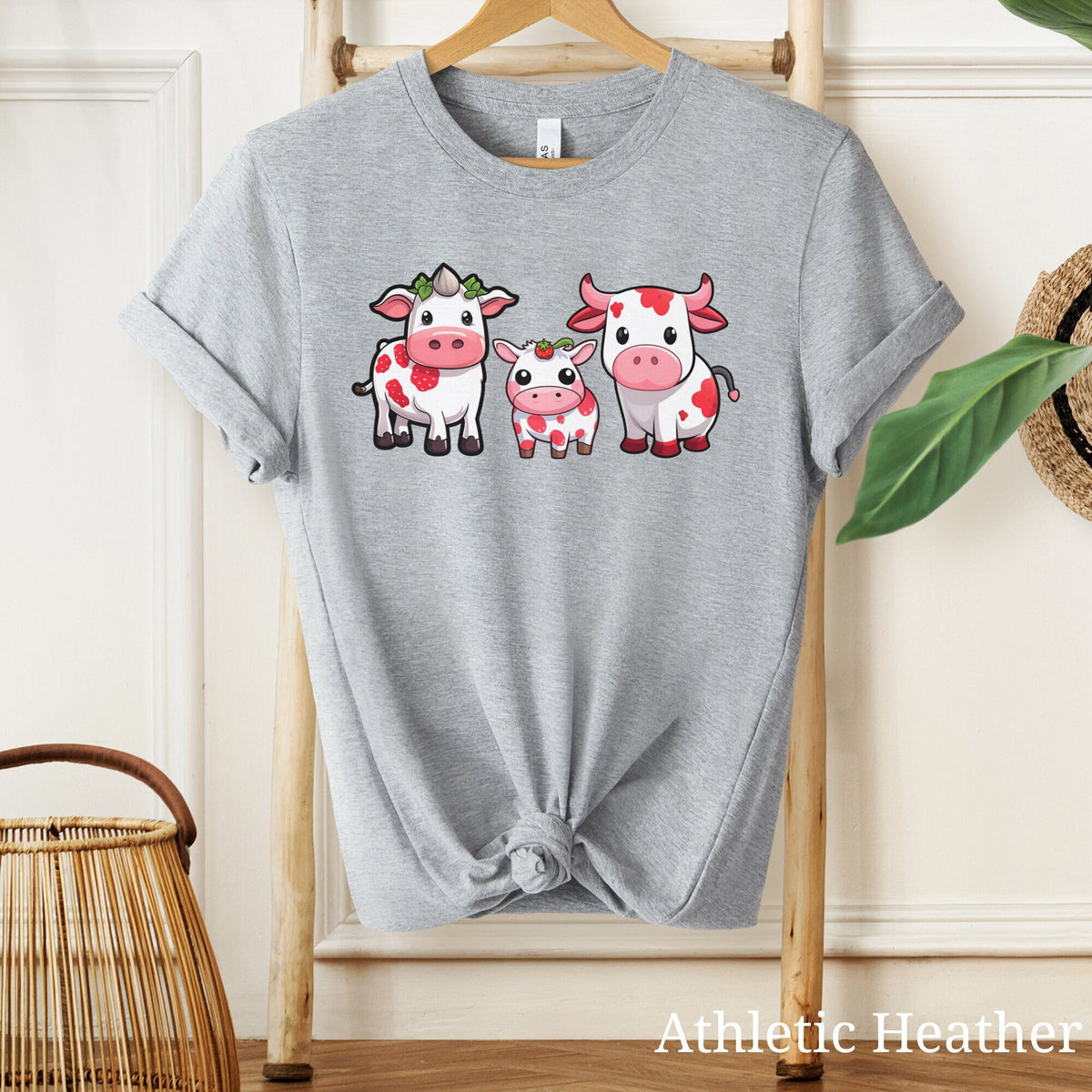 Strawberry Cow Shirt Kawaii Cow Shirt Cute Cow Shirt Strawberry Shirt Strawberry Milk Milk Shirt Cute Strawberry Japanese Milk Shirt Graphic Tee – Everyday Comfort · Trending Graphic Apparel