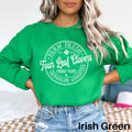 Four Leaf Clovers Sweatshirt Lucky Sweater Shamrock Sweatshirt St Patricks Day Sweatshirt Irish Sweater St Pattys Day Sweater Sweatshirt – Easygoing Wear · Trending Graphic Apparel