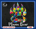 Mama Bear Autism Png Bear Mama Png Autism Mom Png Mama Baby Bear Png Mom Life Png Mom Png Files Mom Sayings Png Mother39s Day Png Graphic Tee – Aesthetic Look · Trending Graphic Apparel