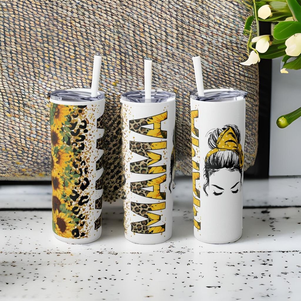 Mom Sunflower tumbler Mama Tumbler Mothers day gift Sunflower travel mug Sunflower Gifts Sunflower Lover Gifts gift for expecting mom Graphic Tee – Warm & Stylish · Top Pick For Any Outfit
