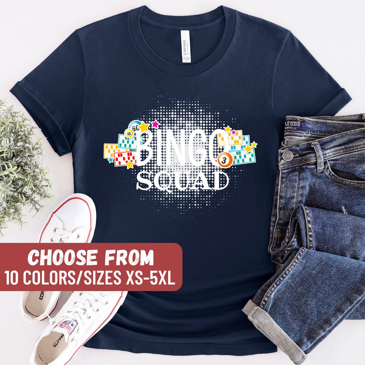 Bingo Shirt Bingo Game Lover Funny Bingo Player Shirt Bingo Tees Gift For Bingo Game Lover Bingo Gift Bingo Squad TShirt Graphic Tee – Easygoing Wear · Perfect For Daily Wear