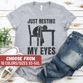 Dad Shirt Grandpa Shirt Father Shirt Funny Grandpa Tee Father39s Day Gift Dad Tees Dad Gift Grandpa Gift Just Resting My Eyes TShirt Graphic Tee – Premium Graphic · Top Pick For Any Outfit