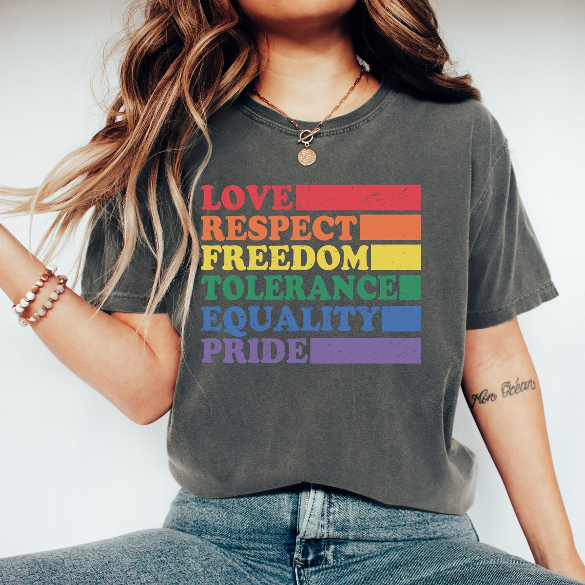 Pride Tshirt Pride Shirt Gay Pride Shirt LGBTQ Shirt Queer Shirt Lesbian Shirt LGBT Shirt Gay Pride Shirt Equality Shirt Gay Pride Shirt Graphic Tee – Bold Style · High-Quality Print