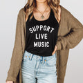 Support Live Music Tank Music Festival Tank Musician Tank Top Tank Top – Fan Favorite · Must-Have Style