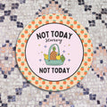 Funny Fruit Lover Sticker for Vegetarian or History Teacher Not Today Scurvy Sticker for History Professor Social Studies Teacher Gift Graphic Tee – Bold Style · Must-Have Style