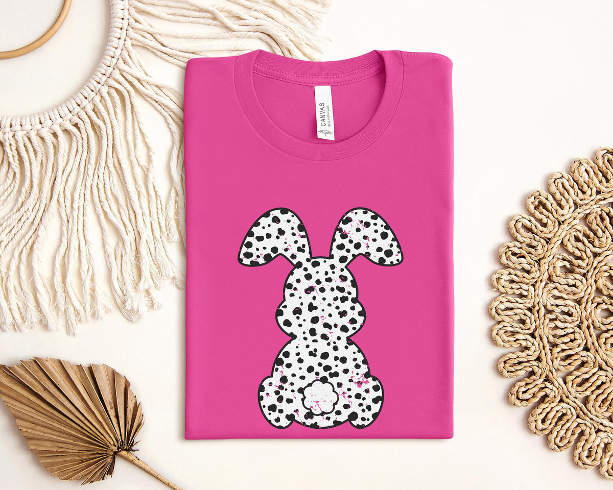Leopard Bunny Shirt Easter sweatshirt Easter bunny graphic tee Easter shirts for women Ladies Easter Bunny tee Easter Gift Sweatshirt – Warm & Stylish · Great Gift For Fans