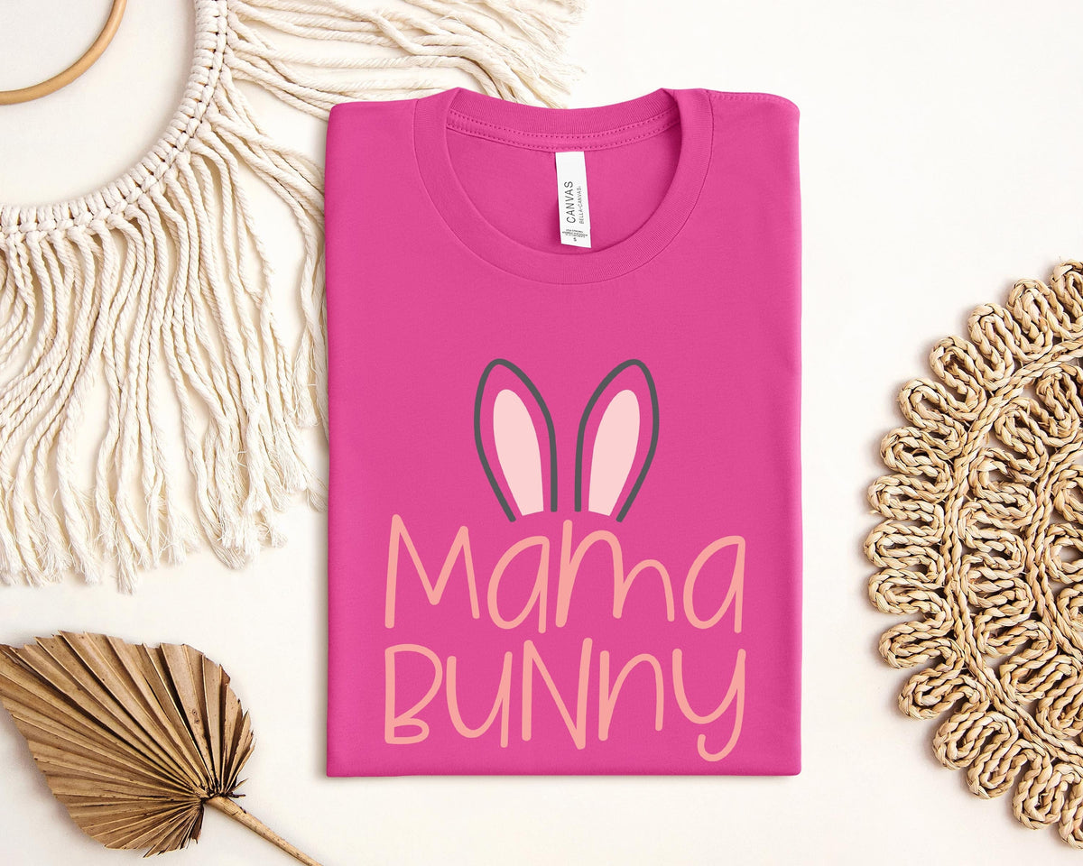 Mama Bunny Sweatshirt Happy Easter Sweater Mama Bunny Easter Sweatshirt Easter Expecting Mama Top Mama Easter Sweatshirt or Hoodie Hoodie – Feel-Good Design · High-Quality Print