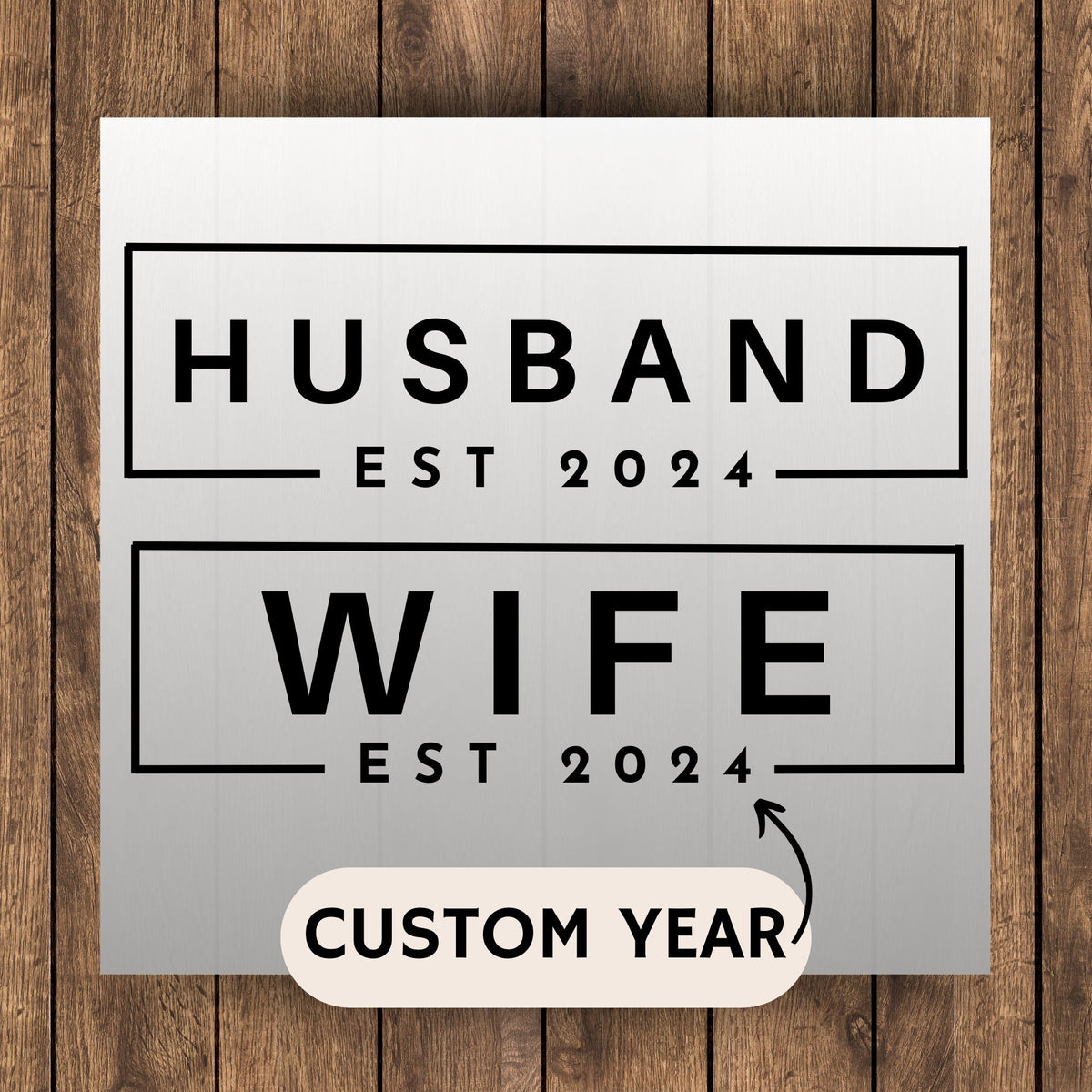 DTF Wifey Husband DTF Transfer Wife DTF Transfer Husband Transfer dtf Ready New Wife dtf Bridal Party dtf Wife to be dtf Bridal Gift dtf Graphic Tee – Everyday Comfort · Perfect For Daily Wear