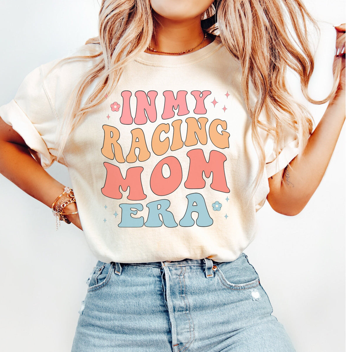 In My Race Mom Era Shirt Race Mom Sweatshirt Funny Race Mom Hoodie Race Mom Gift Racing Season Shirt Car Racing Mom Tee Hoodie – Feel-Good Design · High-Quality Print