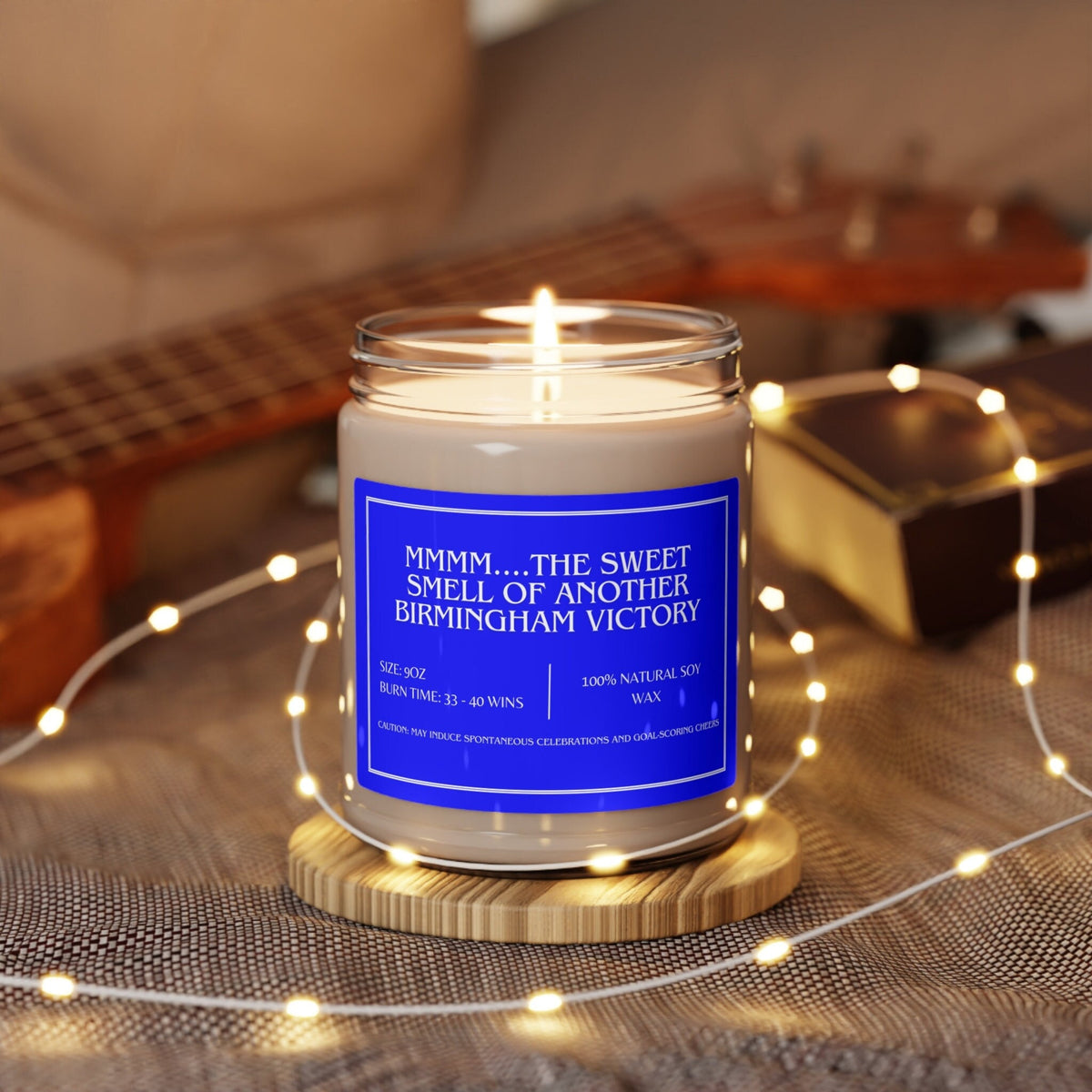 Sweet smell of Another Birmingham Victory Candle Premier League Scented Candle Blues Soccer Gift Game Day Candle for him Graphic Tee – Cozy Vibes · Great Gift For Fans