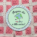Weirdcore Earth Day Sticker for Political Activist Interested in Global Warming Anyone Else a Little Warm Retro Aesthetic Leftist Gift Graphic Tee – Aesthetic Look · High-Quality Print