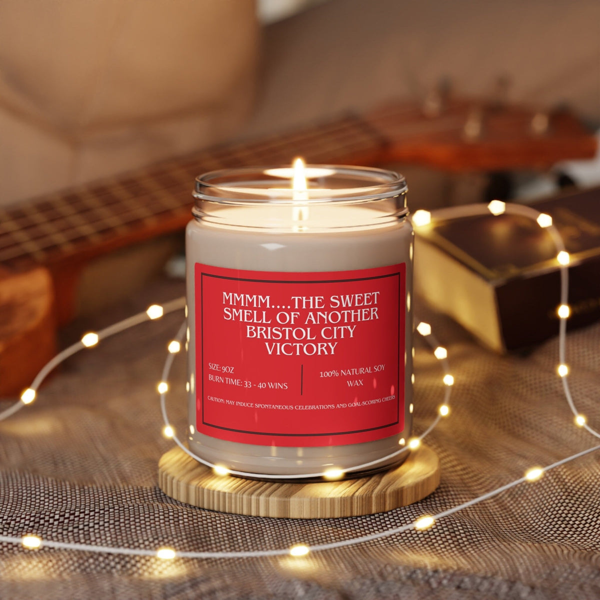 Smells Like A Win Candle Bristol City FC Gifts BCFC Championship Scented Candle Robins Soccer Game Day Candle Birthday Gift for him Graphic Tee – Easygoing Wear · Must-Have Style