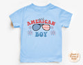 All American Boy Toddler Shirt Fourth of July Kids Shirt Cute 4th of July Kids Shirt Patriotic Toddler Shirt Vintage 4th of July Shirt Graphic Tee – Everyday Comfort · Perfect For Daily Wear